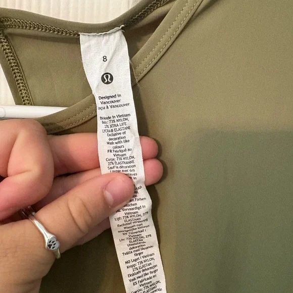 Lululemon Open Back Romper - Picture 2 of 3